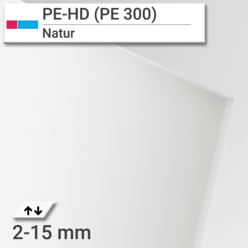 Restposten Polyethylen Neuware PE HMW PE500 PE 500 natur weiß 6 mm 