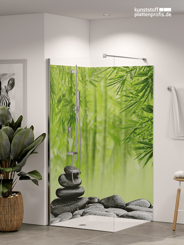 Duschrückwand Set Wellness