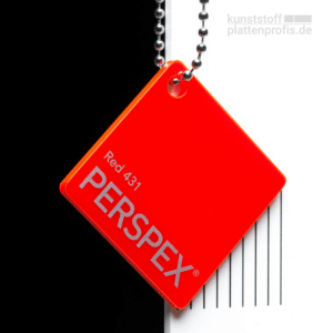 Acrylglas GS Rot Perspex 431