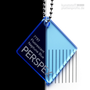 Acrylglas GS Blau Fluor Perspex 7T97