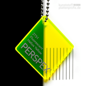 Acrylglas GS Gelb Fluor Perspex 2T51
