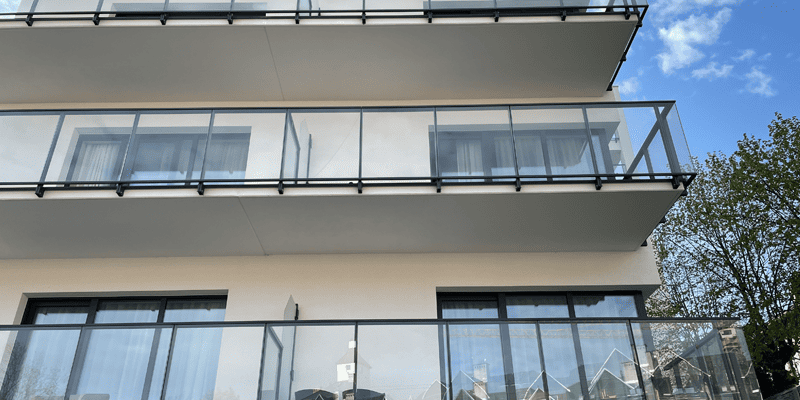 Acrylglas Balkonverkleidung