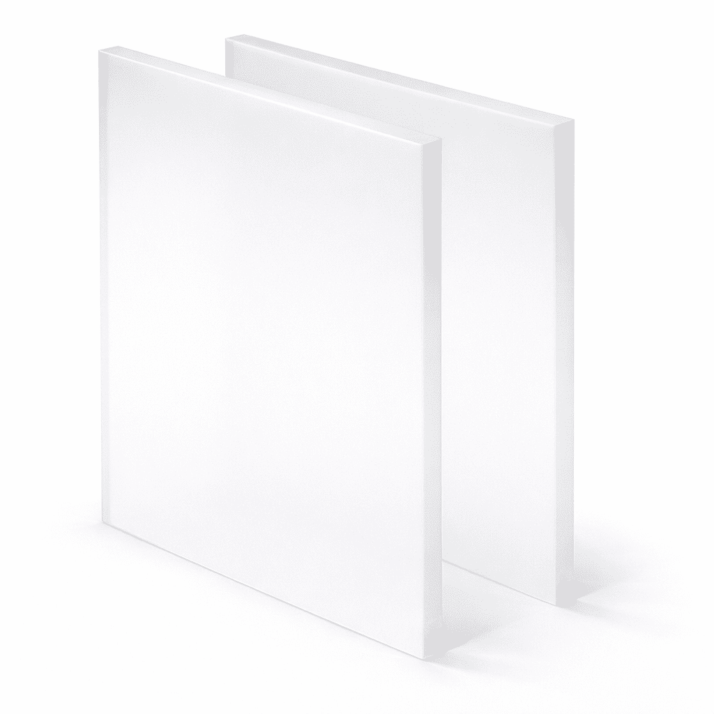 Acrylglas Weiss Opal