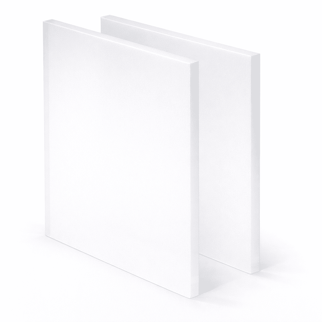 Acrylglas Weiss Satiniert S2030