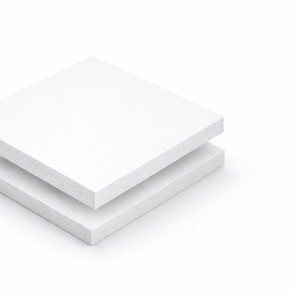 PVC Hartschaum Weiss