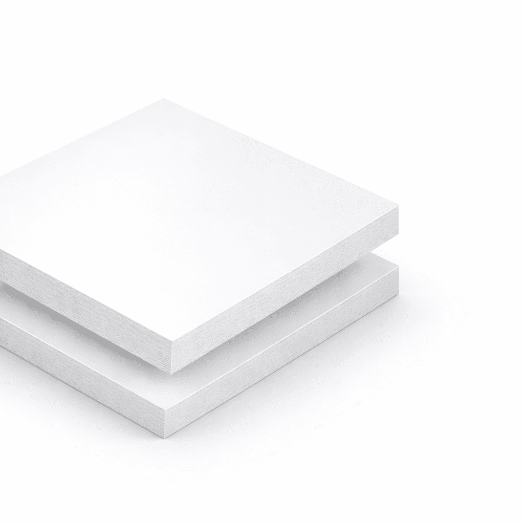 PVC Integralschaum Weiss